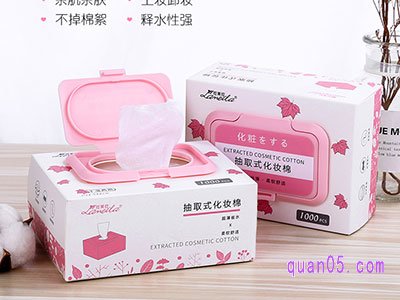 化妆棉和卸妆棉的不同之处