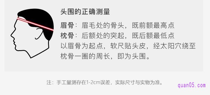 头围的正确测量方法