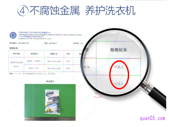 洗衣机清洁剂的功能