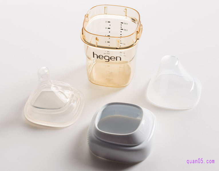 hegen和贝亲奶嘴设计的区别