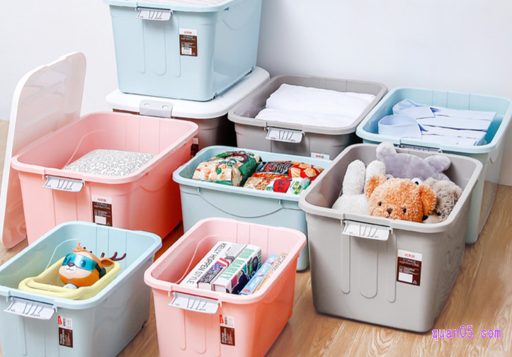 塑料收纳箱可以给物品做好分类整理