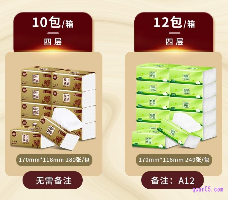 网上便宜的抽纸能用吗