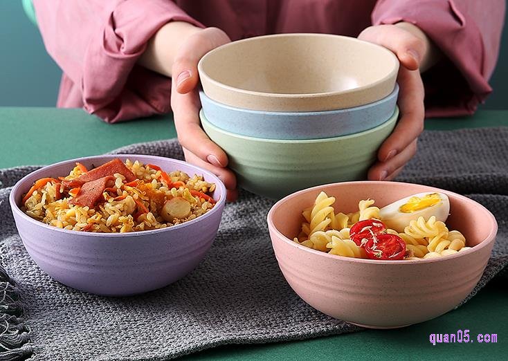 小麦秸秆餐具真的是用小麦秸秆做成的