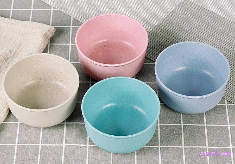 小麦秸秆餐具也是能耐高温的