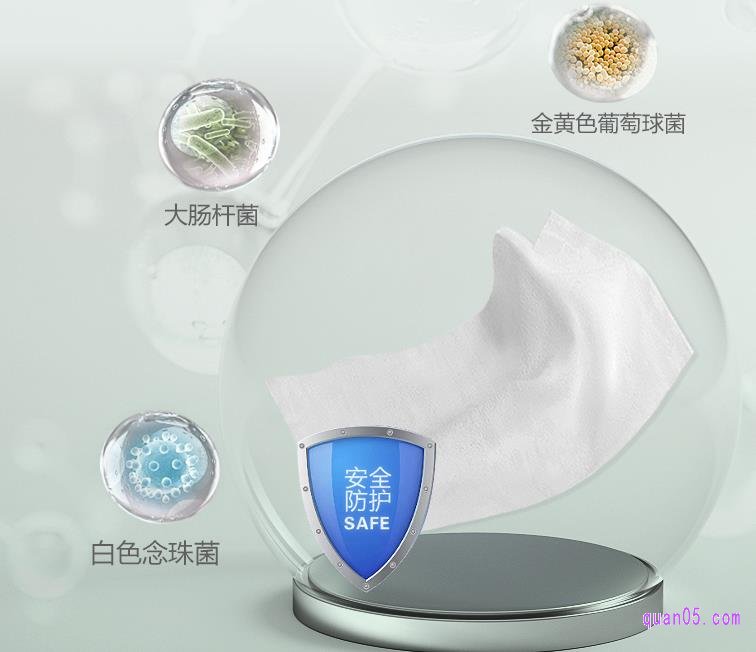 苯扎氯铵湿巾的杀菌成分