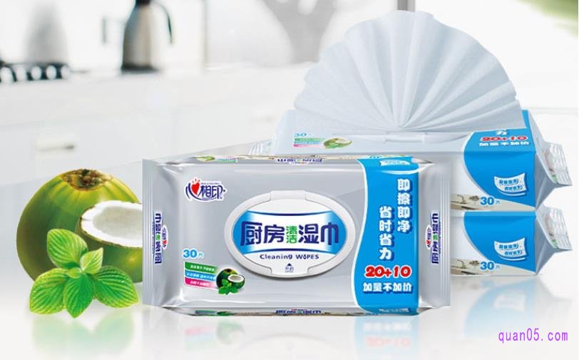 心相印厨房湿巾银装