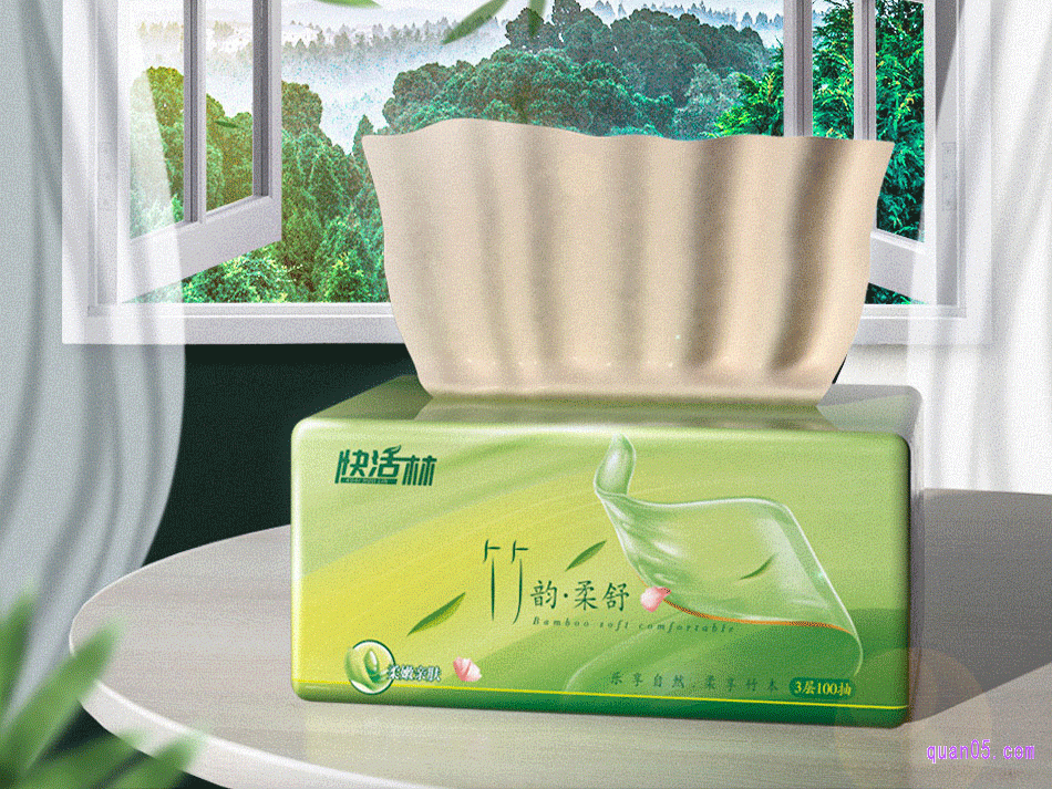 快活林抽纸怎么样,多少钱一包