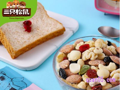 三只松鼠每日坚果优惠券领取