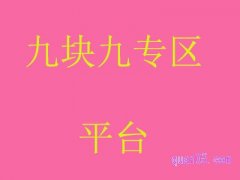 九块九专区平台
