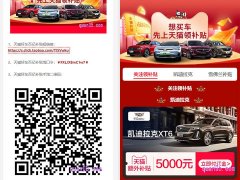 天猫购车补贴怎么使用？