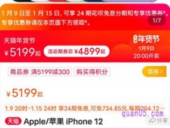 年货节苹果旗舰店有活动吗？