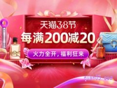 38节天猫购物津贴是多少？