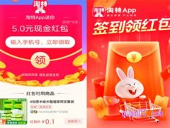淘特新人红包多少钱？