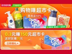 天猫超市双十一活动时间