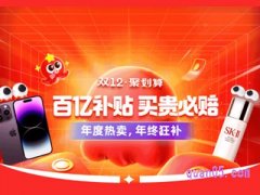 双12有百亿补贴吗？
