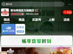 京东青岛啤酒旗舰店优惠券怎么领取