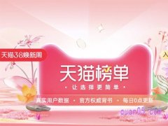 天猫38节榜单会场在哪
