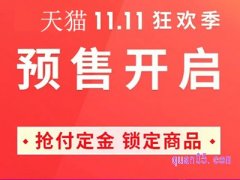 双11预售定金算进减额里的吗