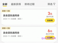 美团团购的券可以点外卖吗