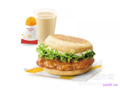 美团麦当劳麦乐送 板烧鸡腿麦满分3件套套餐兑换券
