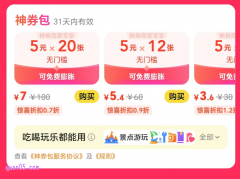 美团神券包哪里买
